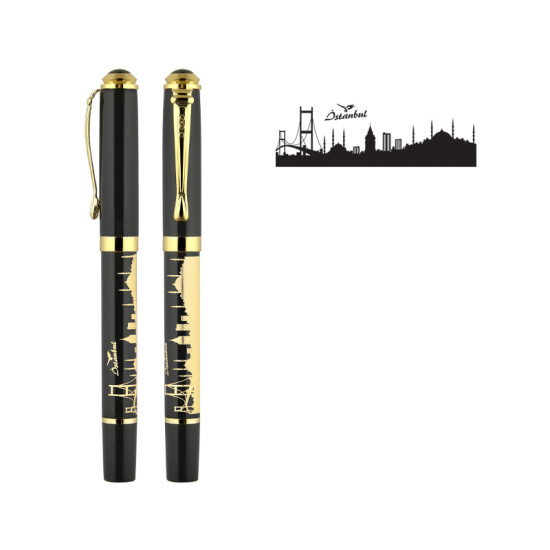 685-R Embossed Metal Roller Pen
