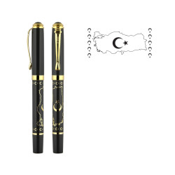 685-R Embossed Metal Roller Pen