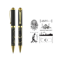 685-T Embossed Metal Ballpoint Pen