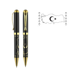 685-T Embossed Metal Ballpoint Pen