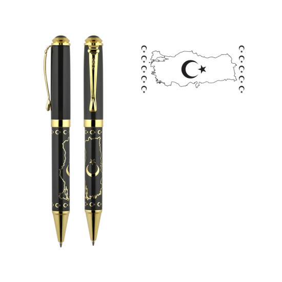 685-T Embossed Metal Ballpoint Pen