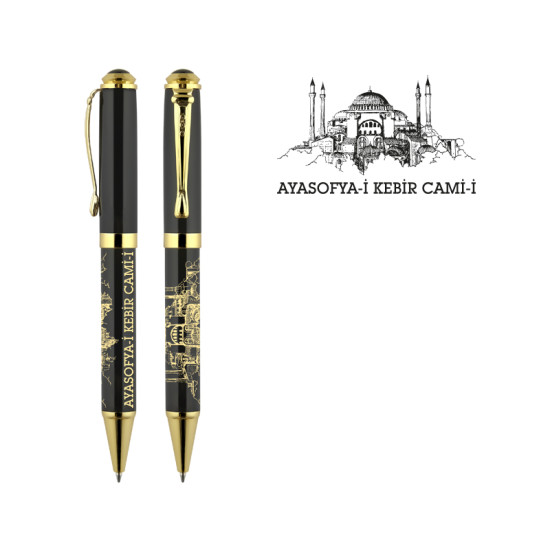 685-T Embossed Metal Ballpoint Pen
