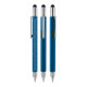 652 Metal Touchpen Pen with Spirit Level and Screwdriver
