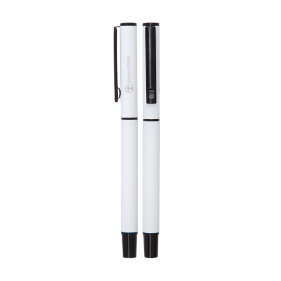 1023-R Metal Roller Pen with Rubber Body