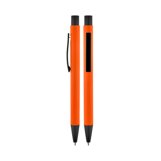 1020 Metal Ballpoint Pen with Rubber Body
