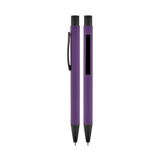 1020 Metal Ballpoint Pen with Rubber Body