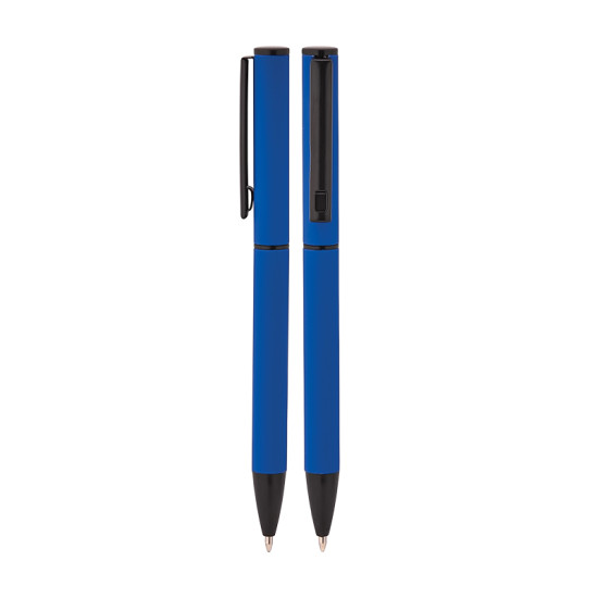1023-T Metal Ballpoint Pen with Rubber Body