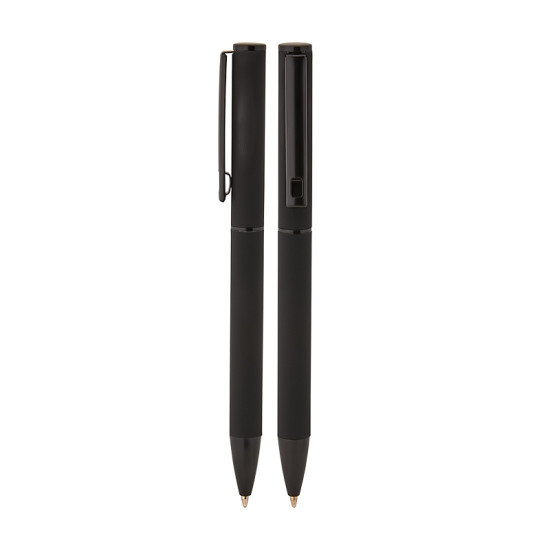 1023-T Metal Ballpoint Pen with Rubber Body