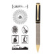 661-T Embossed Metal Ballpoint Pen