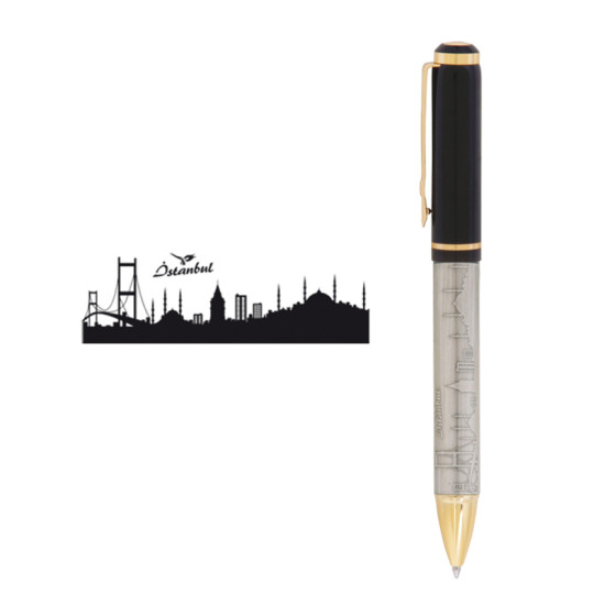 661-T Embossed Metal Ballpoint Pen