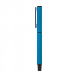 1023-R Metal Rollerball Pen Rubber Body