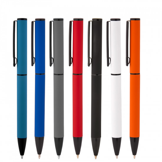 1023-T Metal Ballpoint Pen Rubber Body