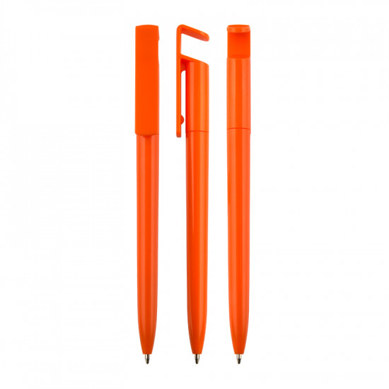 445 Twist Plastic Ballpoint Pen with Phone Stand