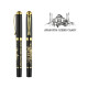 685-R Embossed Figured Metal Rollerball Pen