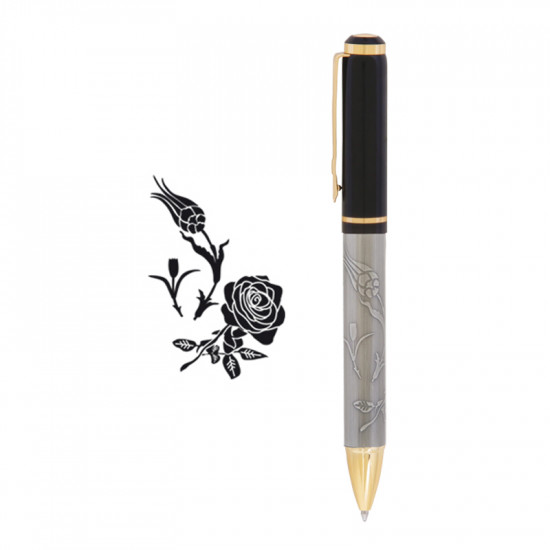 661-T Embossed Figured Metal Ballpoint Pen