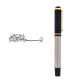 661-R Embossed Figured Metal Rollerball Pen