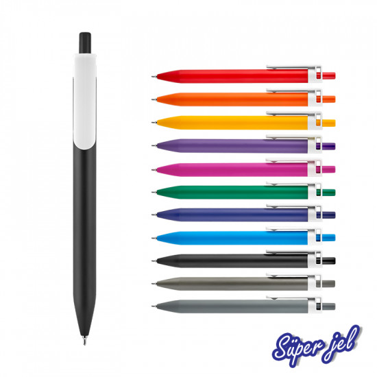 509-BK Plastik Süper Jel Kalem