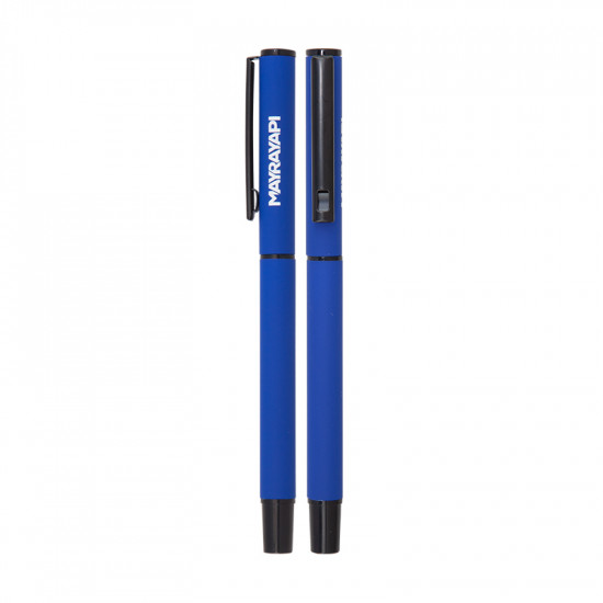 1023-R Metal Rollerball Pen Rubber Body