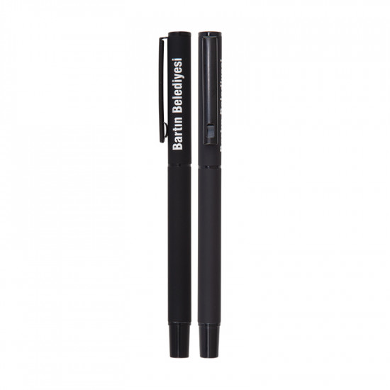 1023-R Metal Rollerball Pen Rubber Body