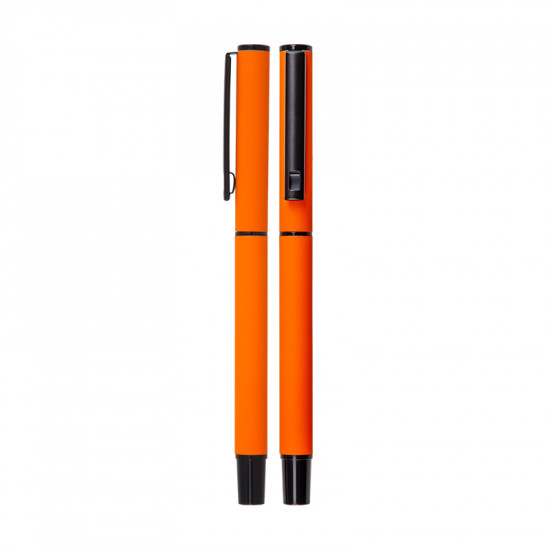 1023-R Metal Rollerball Pen Rubber Body
