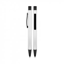 1020 Metal Ballpoint Pen with Rubber Body