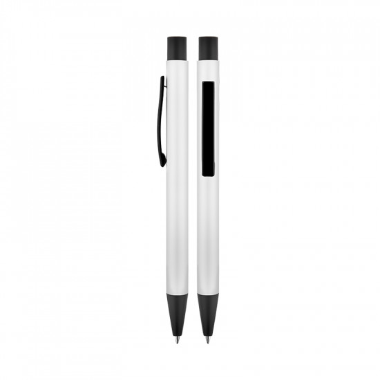 1020 Metal Ballpoint Pen with Rubber Body