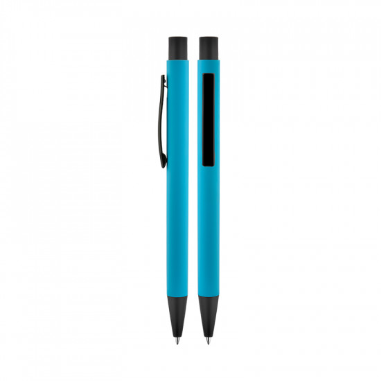 1020 Metal Ballpoint Pen with Rubber Body