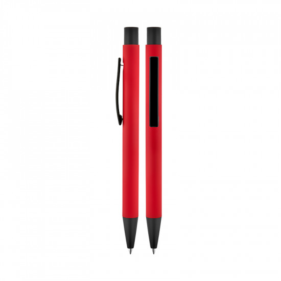 1020 Metal Ballpoint Pen with Rubber Body