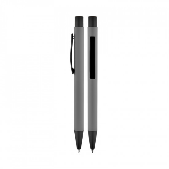 1020 Metal Ballpoint Pen with Rubber Body