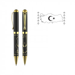 685-T Embossed Metal Ballpoint Pen