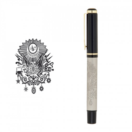 661-R Embossed Metal Roller Pen