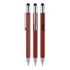 652 Metal Touchpen Pen with Spirit Level and Screwdriver