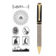 661-T Embossed Metal Ballpoint Pen